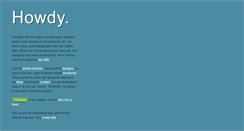 Desktop Screenshot of chandlervdw.com